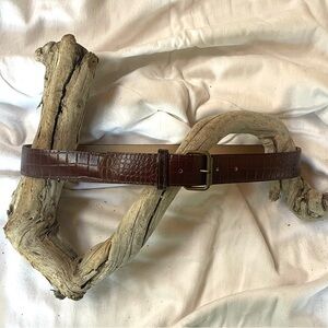 Brown Leather Belt